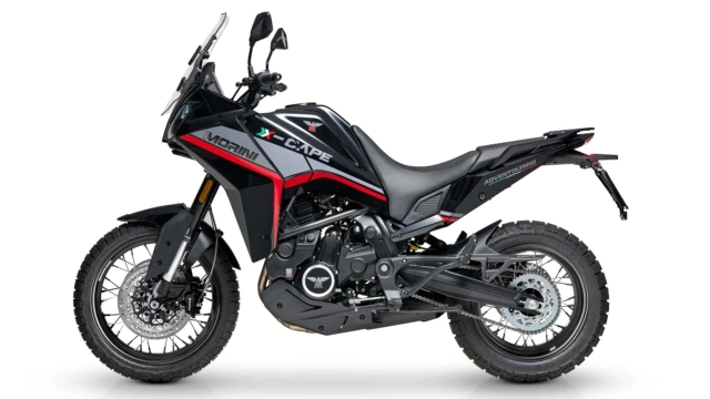Khám phá moto morini x-cape 650 phiên bản màu đen black ebony mới