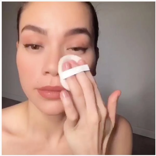 Khoe clip makeup chỉ trong 5 phút hồ ngọc hà lộ lỗi trang điểm không thể sai hơn