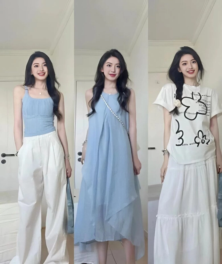 Không biết mặc gì mùa hè chị em cứ áp dụng công thức dưới đây mà làm tới có ngay 20 outfit tuyệt đỉnh