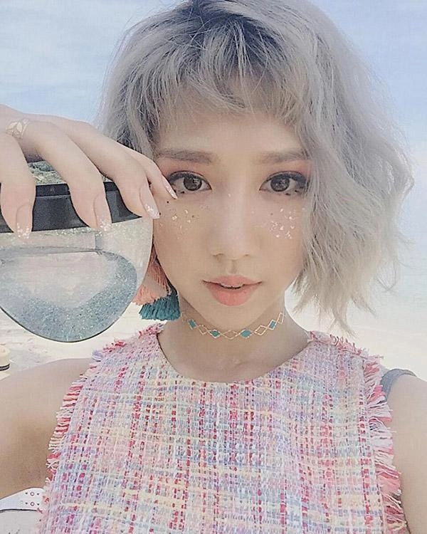 Không phải ai cũng đủ can đảm diện tóc maruko phiên bản siêu ngố như miu lê