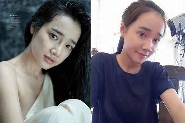 Không son phấn cầu kì nước da sáng mịn đủ khiến cô dâu mới nhã phương đẹp rụng rời