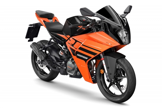 Ktm rc125 2024 sở hữu ngoại hình tuyệt đẹp hoàn toàn ăn đứt yamaha r15