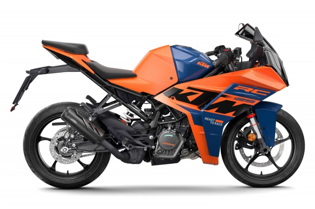 Ktm rc125 2024 sở hữu ngoại hình tuyệt đẹp hoàn toàn ăn đứt yamaha r15
