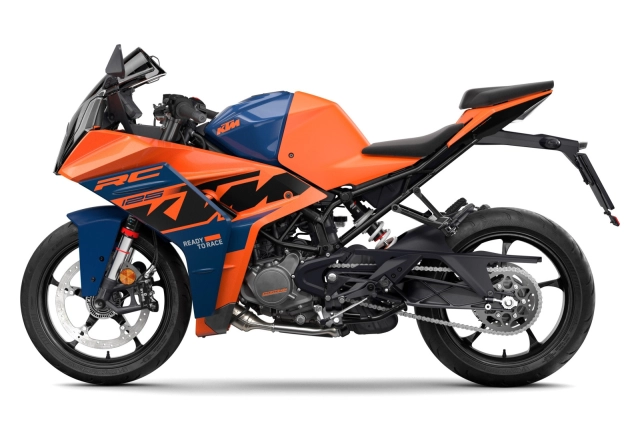 Ktm rc125 2024 sở hữu ngoại hình tuyệt đẹp hoàn toàn ăn đứt yamaha r15
