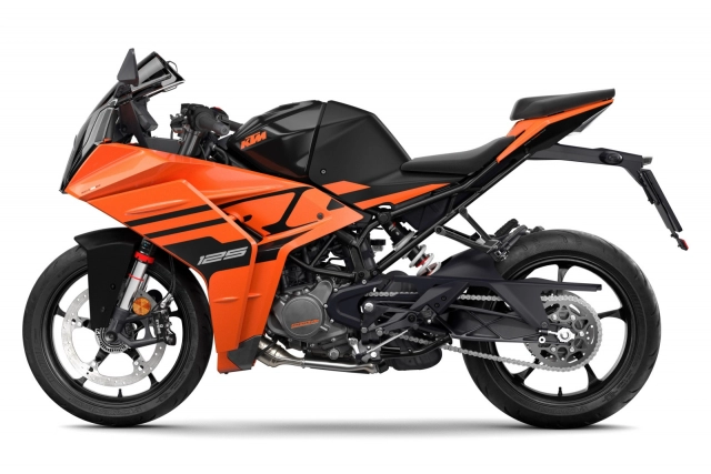 Ktm rc125 2024 sở hữu ngoại hình tuyệt đẹp hoàn toàn ăn đứt yamaha r15