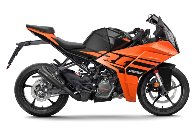 Ktm rc125 2024 sở hữu ngoại hình tuyệt đẹp hoàn toàn ăn đứt yamaha r15