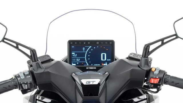 Kymco downtown gt350 2025 lộ diện sẵn sàng cạnh tranh với forza 350 và xmax 300