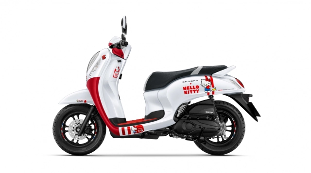 Lộ diện honda scoopy hello kitty limited edition chiều lòng các fan mèo hồng