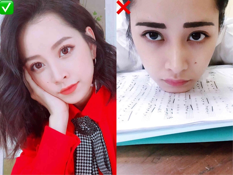 Lỗi kẻ chân mày của sao việt đúng là sai một li đi luôn cả gương mặt
