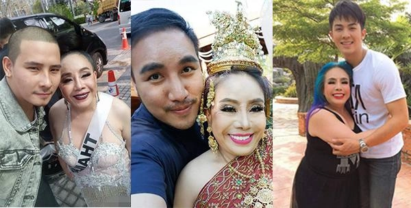 Mặt biến dạng hậu thẩm mỹ - liệu nữ đại gia u60 có thể tuyển chồng phi công thứ 13