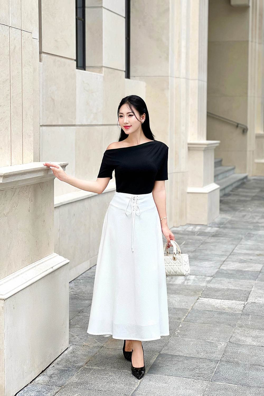 Mê mặc váy nhưng vòng 2 ngấn mỡ nàng tham khảo 6 mẹo chọn váy vừa trẻ trung vừa bóp eo bé
