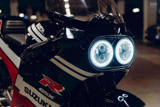 Mê mẩn với suzuki gsxr-r1100 độ tuyệt đẹp đến từ xưởng độ haxch moto