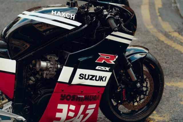 Mê mẩn với suzuki gsxr-r1100 độ tuyệt đẹp đến từ xưởng độ haxch moto