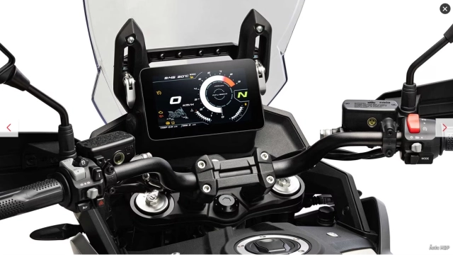 Morbidelli t1002v lai tạp giữa tiger 1200 và v-strom 1050 ra mắt với giá ngang sh350i