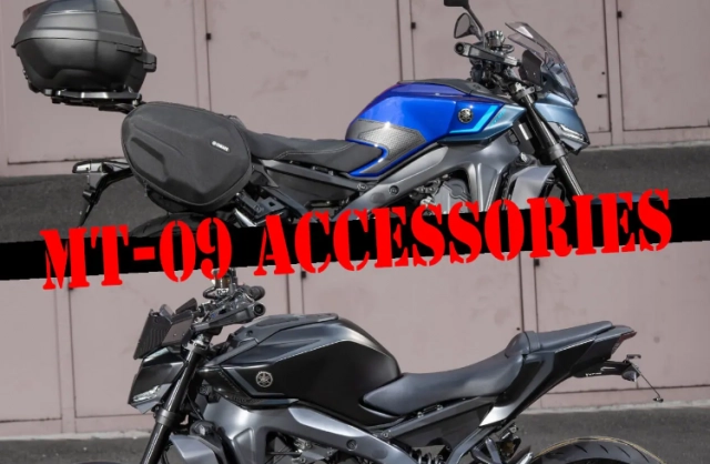 Mt-09 được bổ sung gói phụ kiện tùy chỉnh ys gear vô cùng thú vị