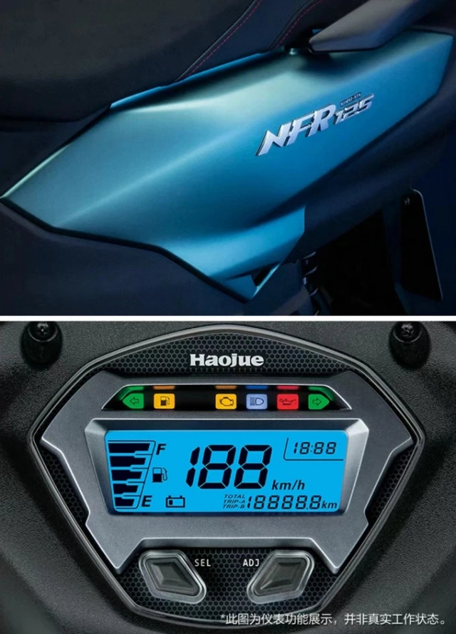 Nfr125 2024 học lỏm thiết kế của yamaha r1 khiến cư dân mạng say mê kiểu dáng