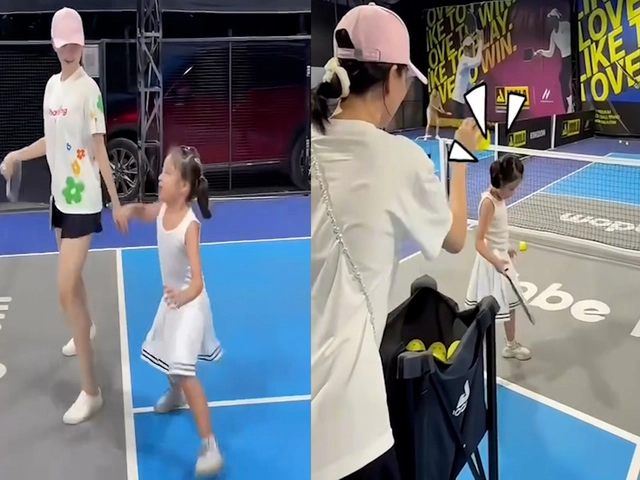 Ngọc trinh đổi gu ăn mặc sau khi bị chỉ trích vì diện đồ hở bạo đi đánh pickleball
