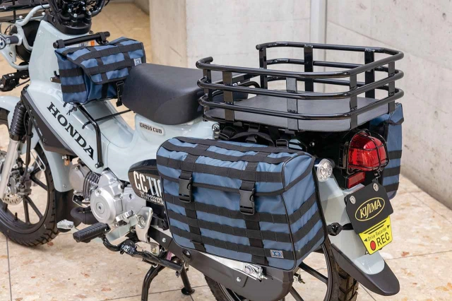 Nhà sản xuất phụ kiện kijima đã làm gì để honda cross cub 110 trở nên khác biệt thế này