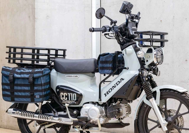 Nhà sản xuất phụ kiện kijima đã làm gì để honda cross cub 110 trở nên khác biệt thế này