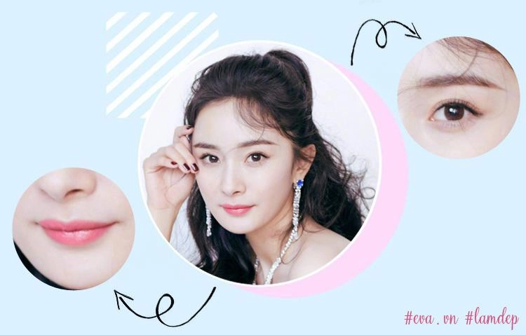 Nhìn quỳnh búp bê mai ngô đụng màu son mới thấy đã dùng tone cam thì đừng đánh mắt đậm