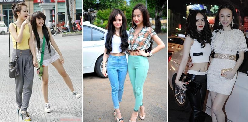 Những cặp đôi chị ngã em nâng xinh như mộng tài năng hơn người của showbiz việt