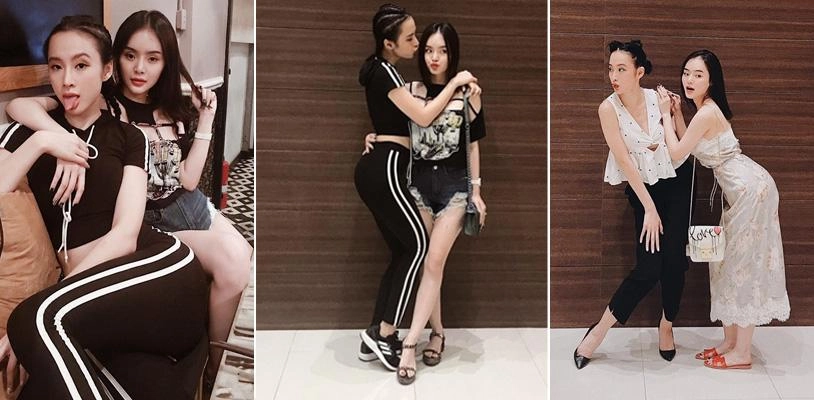 Những cặp đôi chị ngã em nâng xinh như mộng tài năng hơn người của showbiz việt