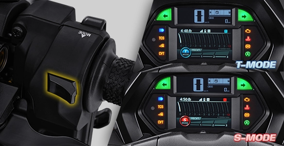 Nmax turbo 2025 chính thức lộ diện sở hữu cả trợ lực sườn và đồng hồ tft
