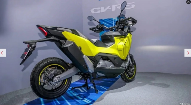 Nói không ngoa khi kymco cv-r5 đã phá vỡ nguyên tắc về một chiếc xe tay ga adventure