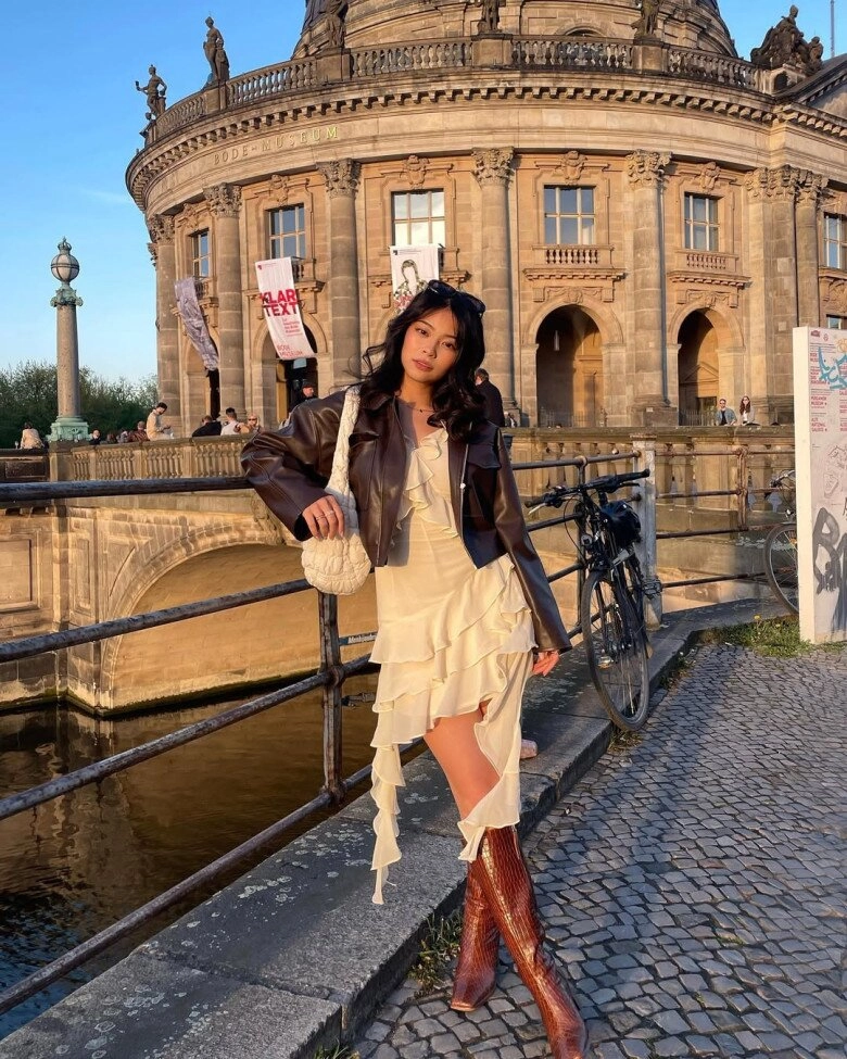 Nữ fashionista nấm lùn mách nhỏ chị em công thức lên đồ hack dáng mặc phong cách nào cũng hợp