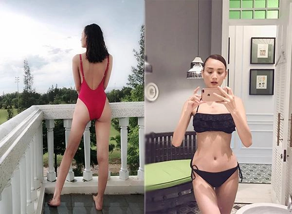 Qua rồi thời gầy trơ xương các chân dài showbiz việt lột xác với body thiêu đốt mọi ánh nhìn