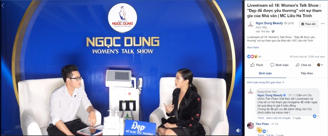 Ra mắt chương trình dành riêng cho phái đẹp ngọc dung womens talk show