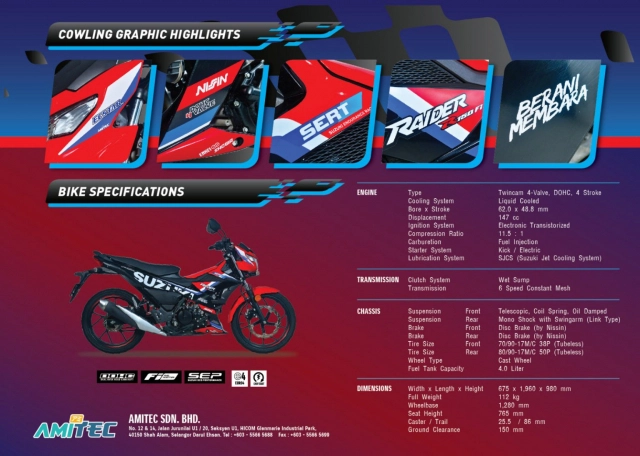 Raider 2024 được suzuki trình làng phiên bản đặc biệt giới hạn 300 chiếc