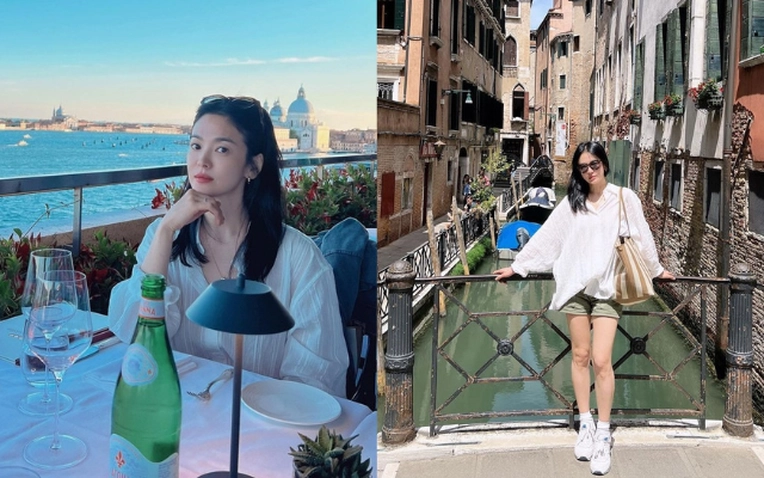 Song hye kyo ăn gian tuổi nhờ 5 màu trang phục cứ mặc lên là trẻ lại 10 tuổi hợp mọi tông da
