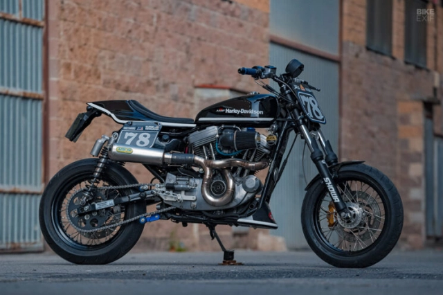Sportster 1200 độ đặc biệt với ý tưởng super-tracker