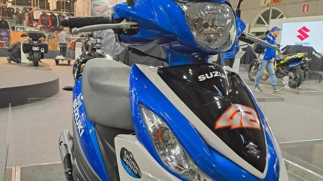 Suzuki giúp đỡ trẻ em ung thư bằng cách đấu giá xe tay ga sử dụng trong motogp