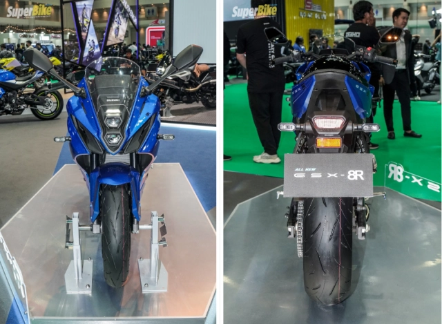 Suzuki gsx-8r 2024 cuối cũng đã ra mắt thái lan với giá khởi điểm 269 triệu đồng