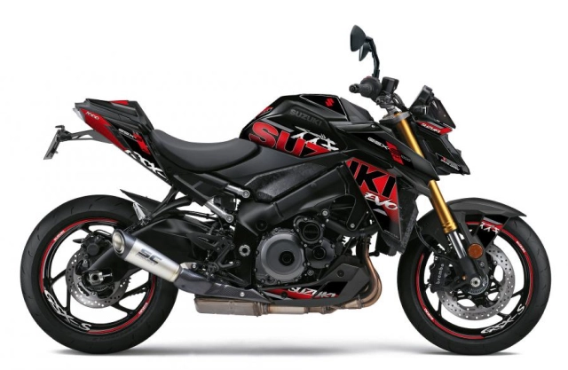 Suzuki gsx-s1000 evo 2025 ra mắt với ngoại hình và trang bị mới