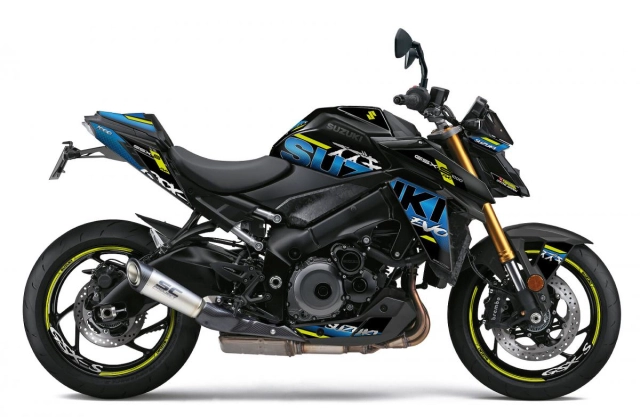 Suzuki gsx-s1000 evo 2025 ra mắt với ngoại hình và trang bị mới