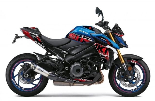 Suzuki gsx-s1000 evo 2025 ra mắt với ngoại hình và trang bị mới