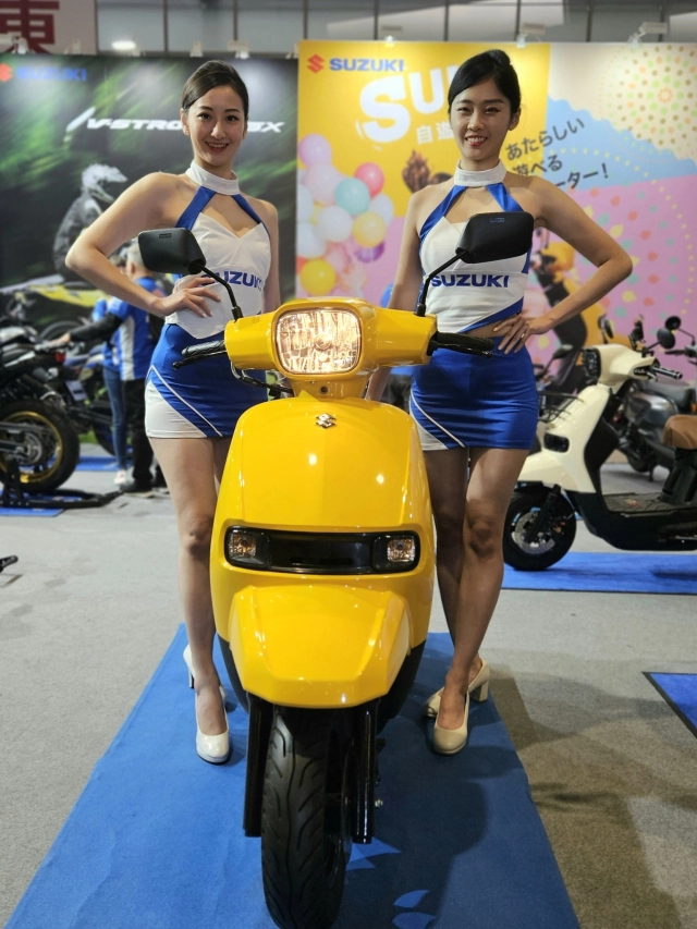 Suzuki sui 125 lộ diện ngoại hình mới nhấn mạnh vào vẻ đẹp trẻ trung