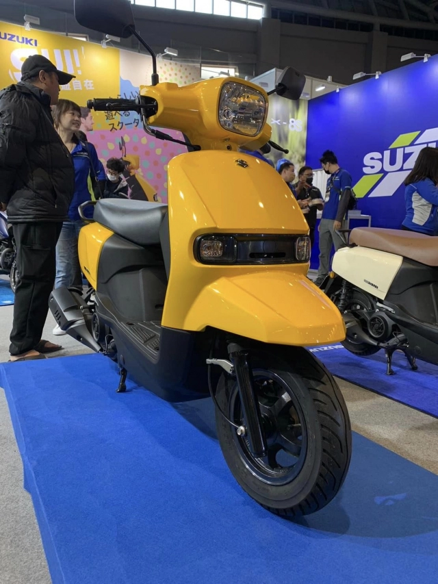 Suzuki sui 125 lộ diện ngoại hình mới nhấn mạnh vào vẻ đẹp trẻ trung