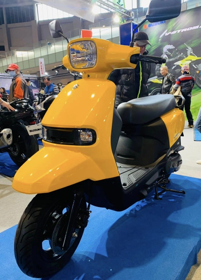 Suzuki sui 125 lộ diện ngoại hình mới nhấn mạnh vào vẻ đẹp trẻ trung