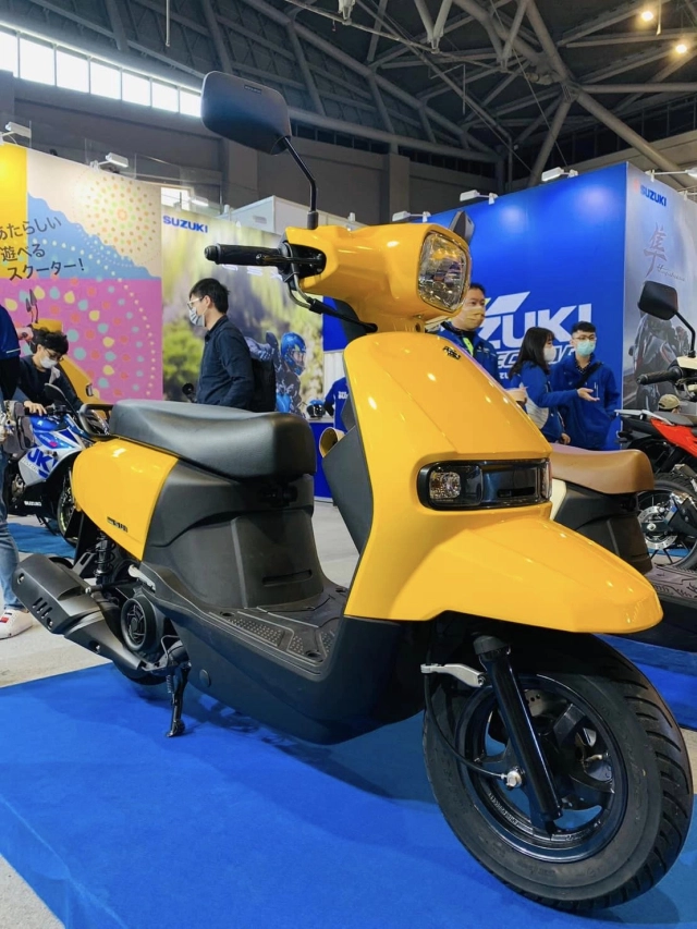 Suzuki sui 125 lộ diện ngoại hình mới nhấn mạnh vào vẻ đẹp trẻ trung