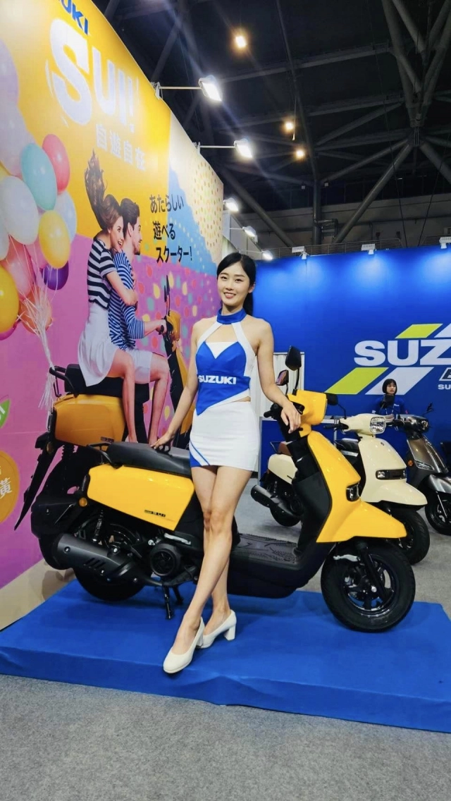 Suzuki sui 125 lộ diện ngoại hình mới nhấn mạnh vào vẻ đẹp trẻ trung
