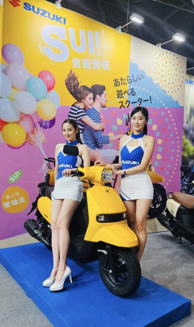 Suzuki sui 125 lộ diện ngoại hình mới nhấn mạnh vào vẻ đẹp trẻ trung