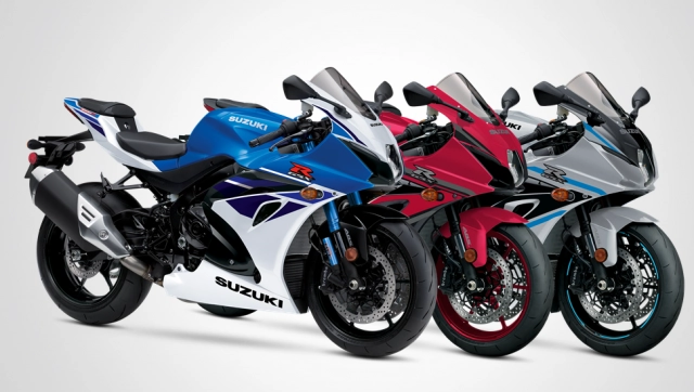 Suzuki trình làng 3 phiên gsx-r1000 2025 mới