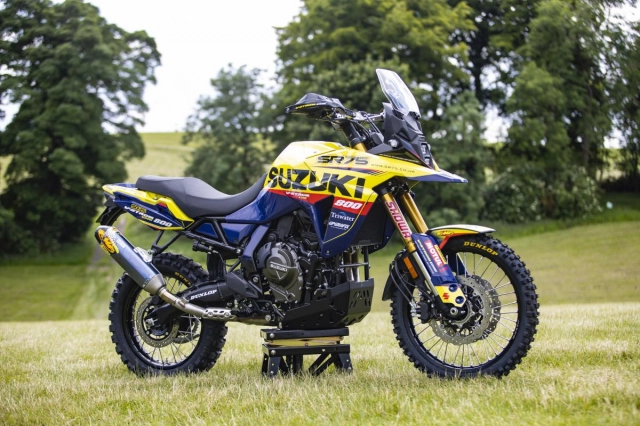 Suzuki v-strom 800de rally edition 2025 mẫu xe mới dành cho những người thích phiêu lưu mạo hiểm