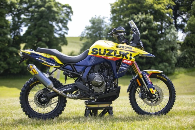 Suzuki v-strom 800de rally edition 2025 mẫu xe mới dành cho những người thích phiêu lưu mạo hiểm