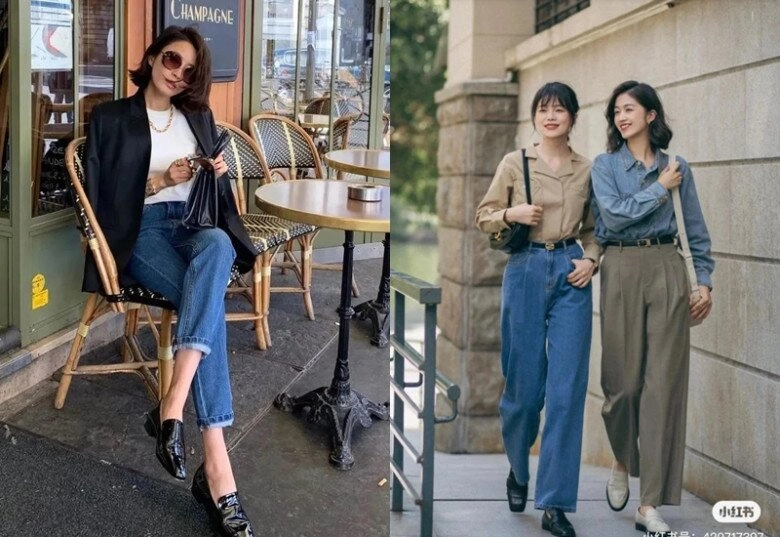Tại sao giày thể thao giờ bị nhiều chị em xếp xó khi mặc với quần jeans gái thanh lịch mê 3 kiểu này hơn hẳn