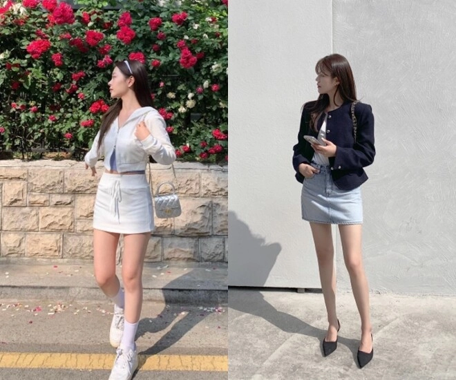 Tại sao không nên mặc váy ngắn với giày búp bê 4 quy tắc kết hợp giày với váy đẹp miễn chê giúp chân dài miên man